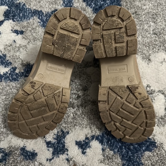 Steve Madden Howler Tan Boots Size 8 - Picture 3 of 5